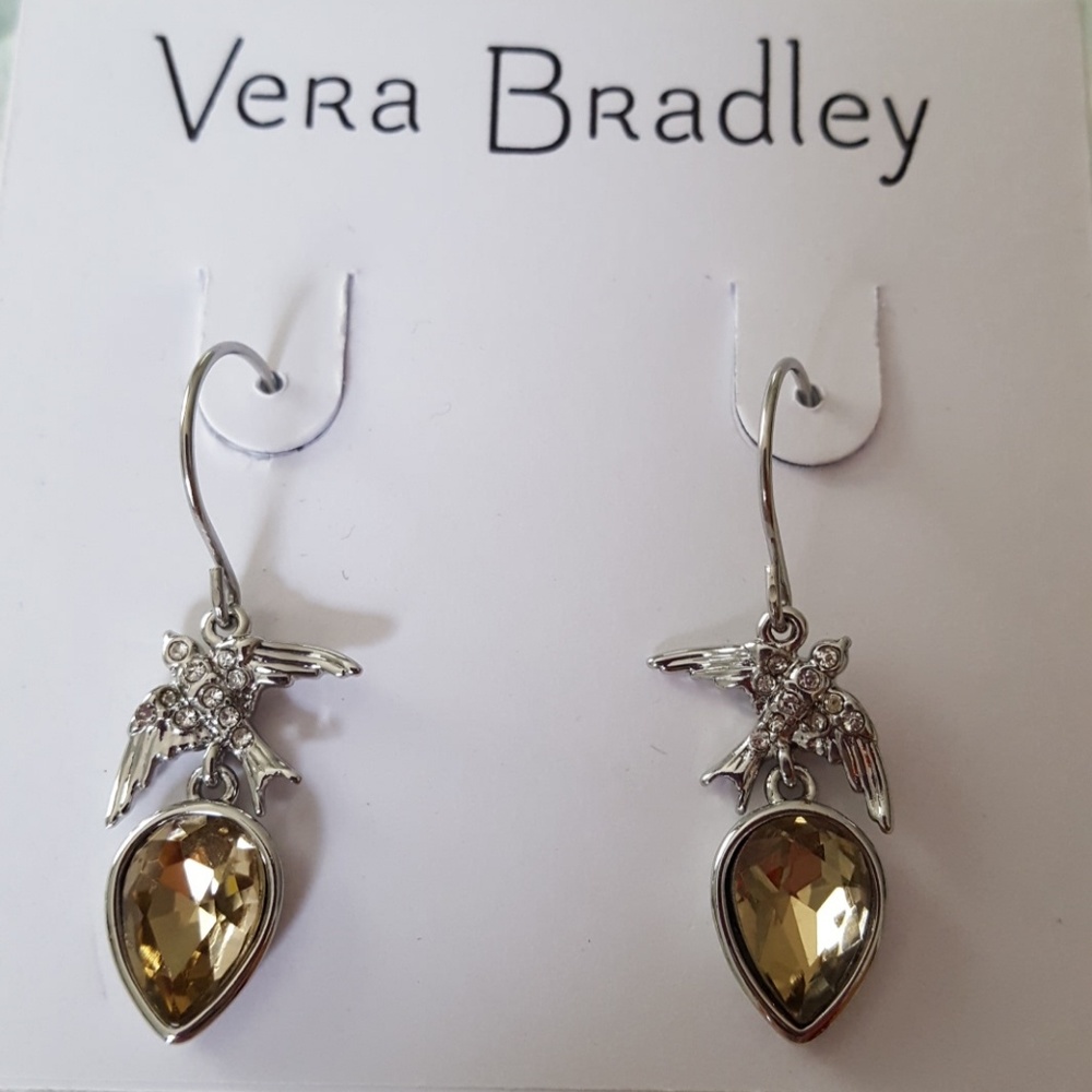 Vera Bradley Pastel Aura Drop Earrings